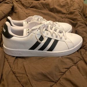 Adidas Grand Court Mens Size 11 White Sneakers